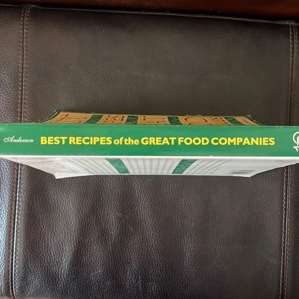 Paperback “Best Recipes of The Great Food Companies” by Judith Anderson